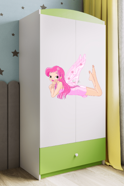 Armoire enfant vert