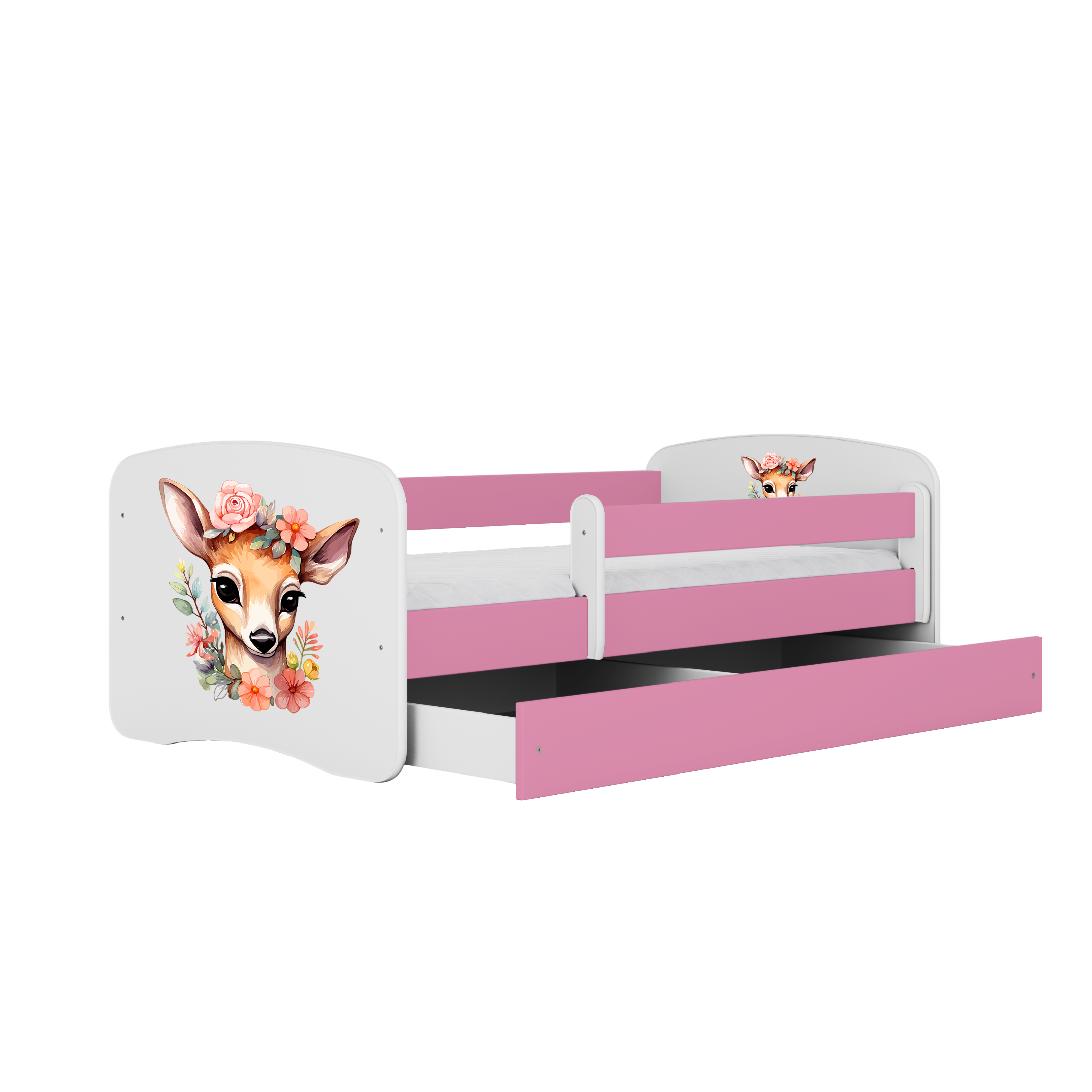 Lit enfant rose