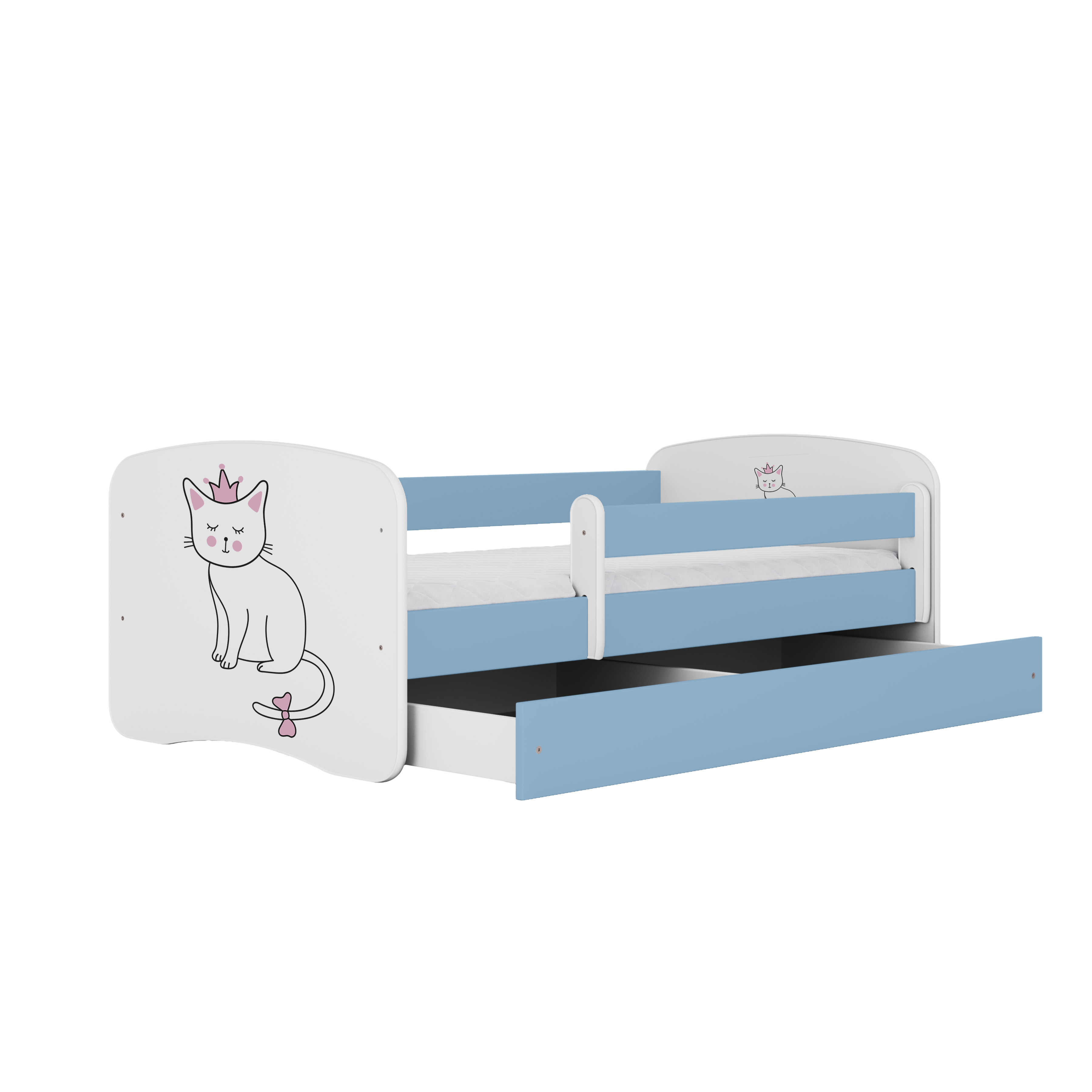 Lit enfant 70 x 140 cm, motif Chat, vue 3