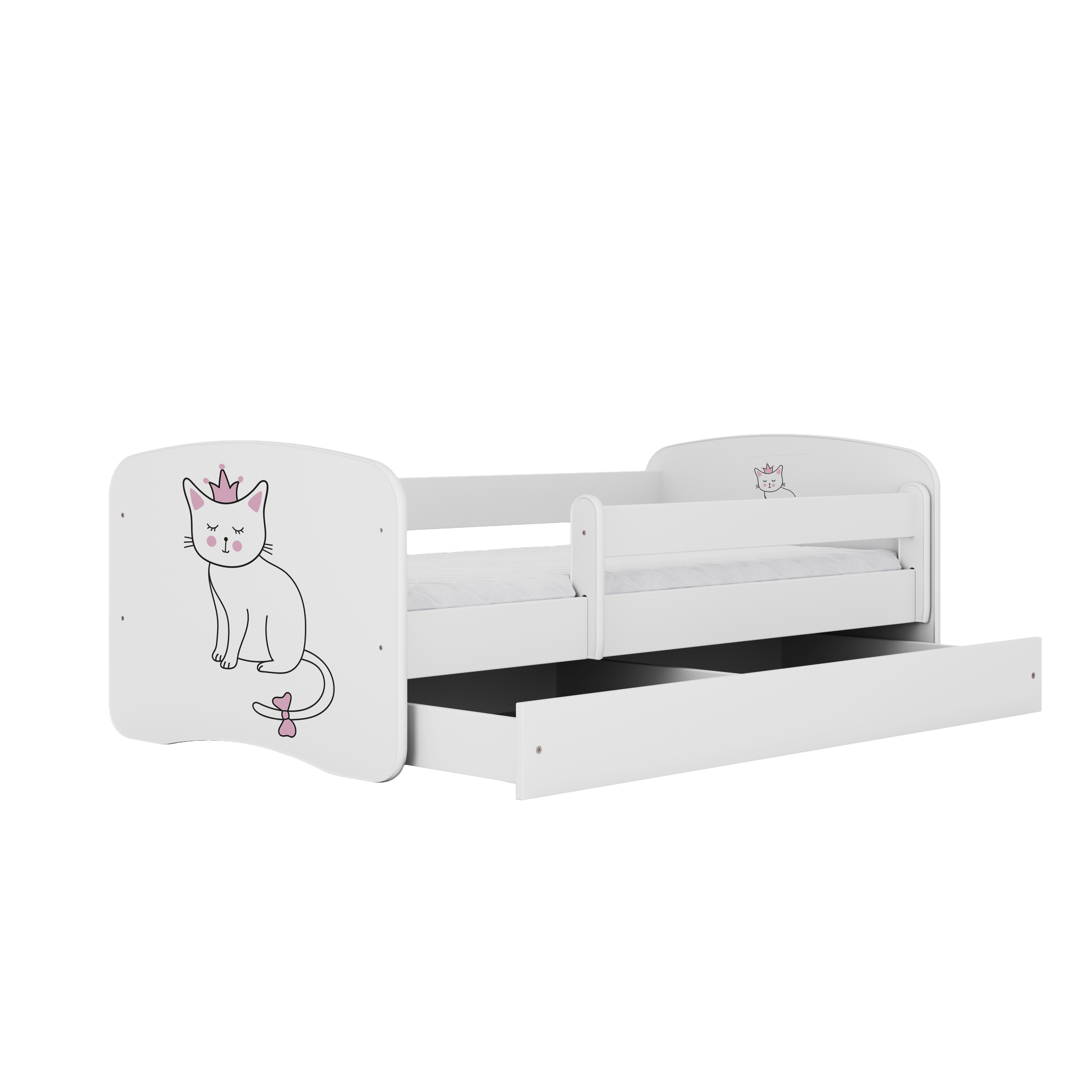 Lit enfant 70 x 140 cm, motif Chat, vue 3