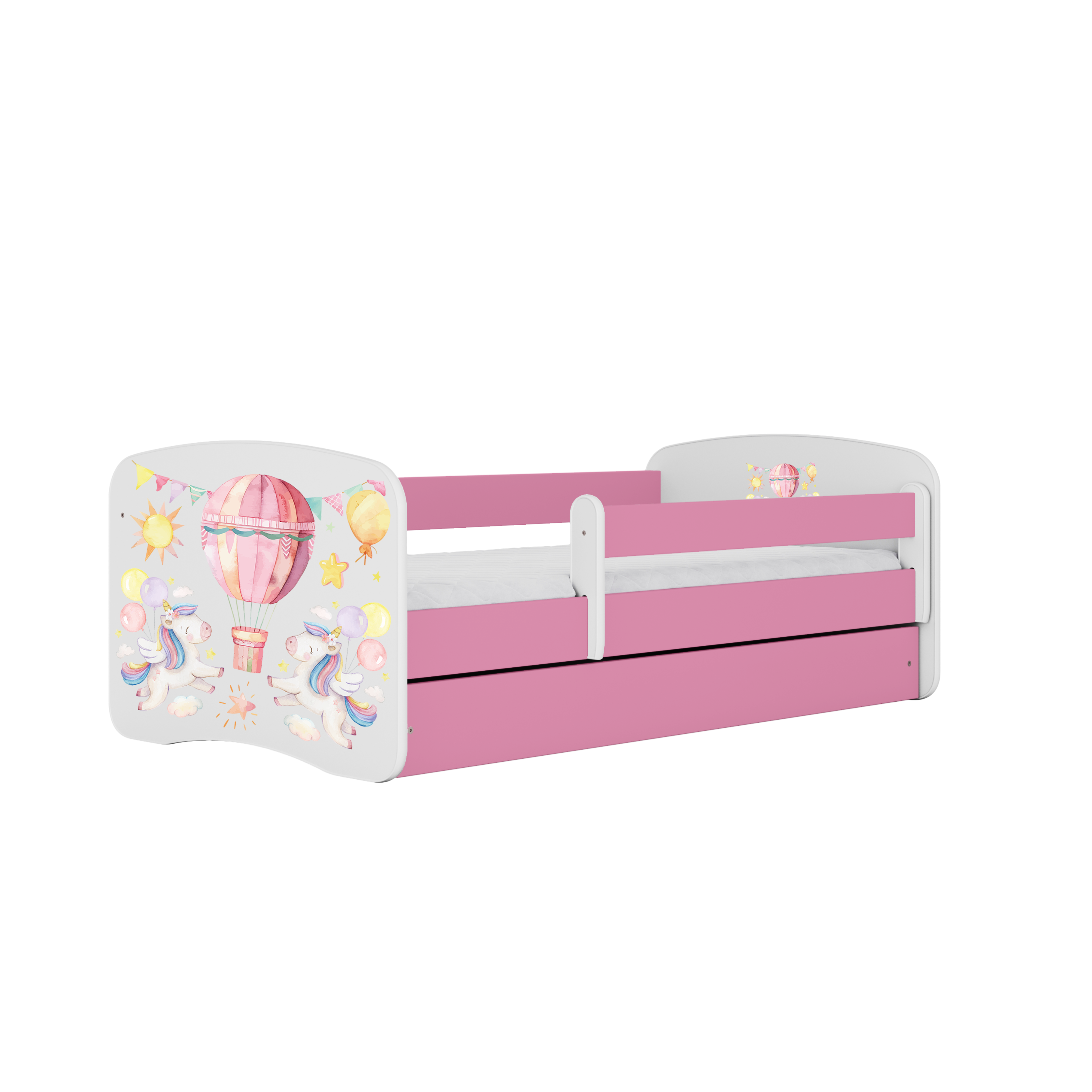 Lit enfant 70 x 140 cm, motif Ballons, vue 1