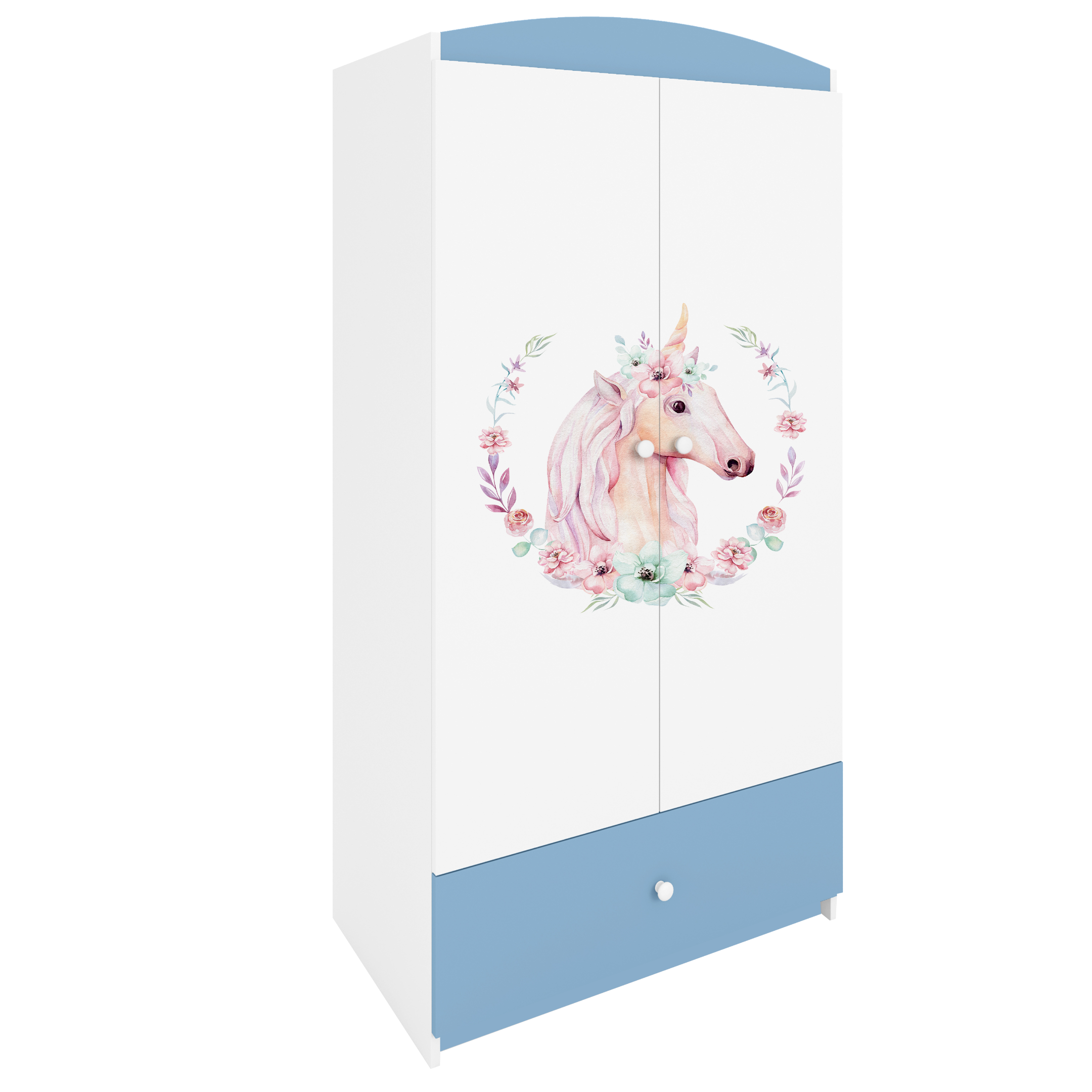 Armoire enfant bleu