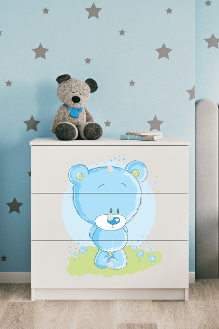 Kinderkommode Weiß