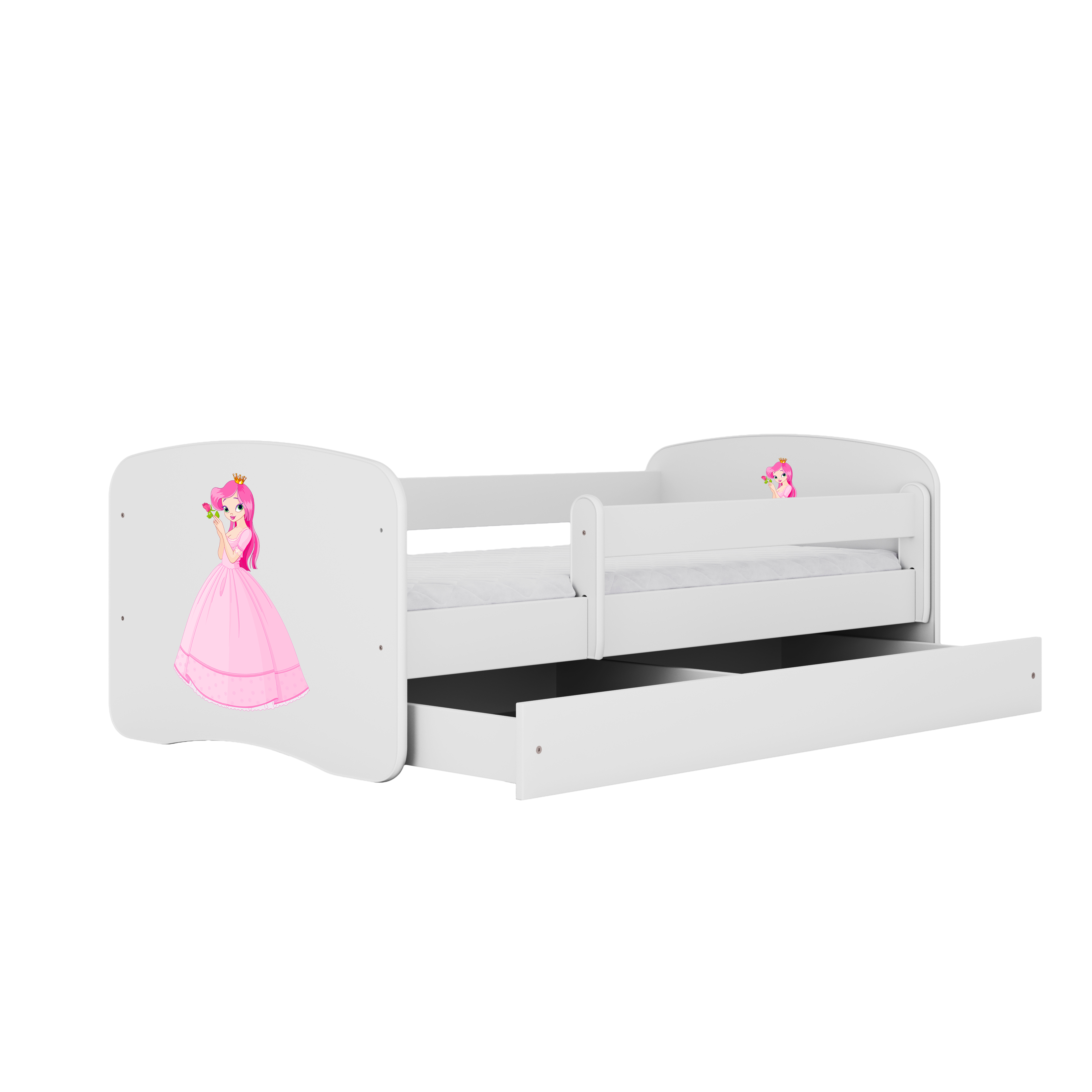 Lit enfant 70 x 140 cm, motif Princesse, vue 3