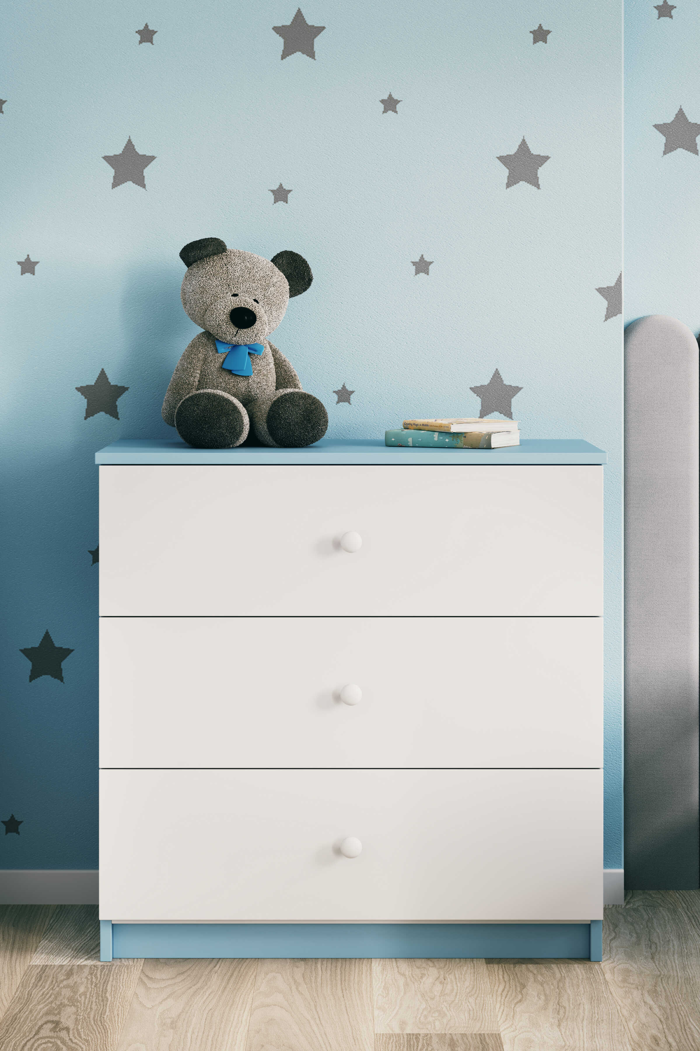 Kinderkommode Blau