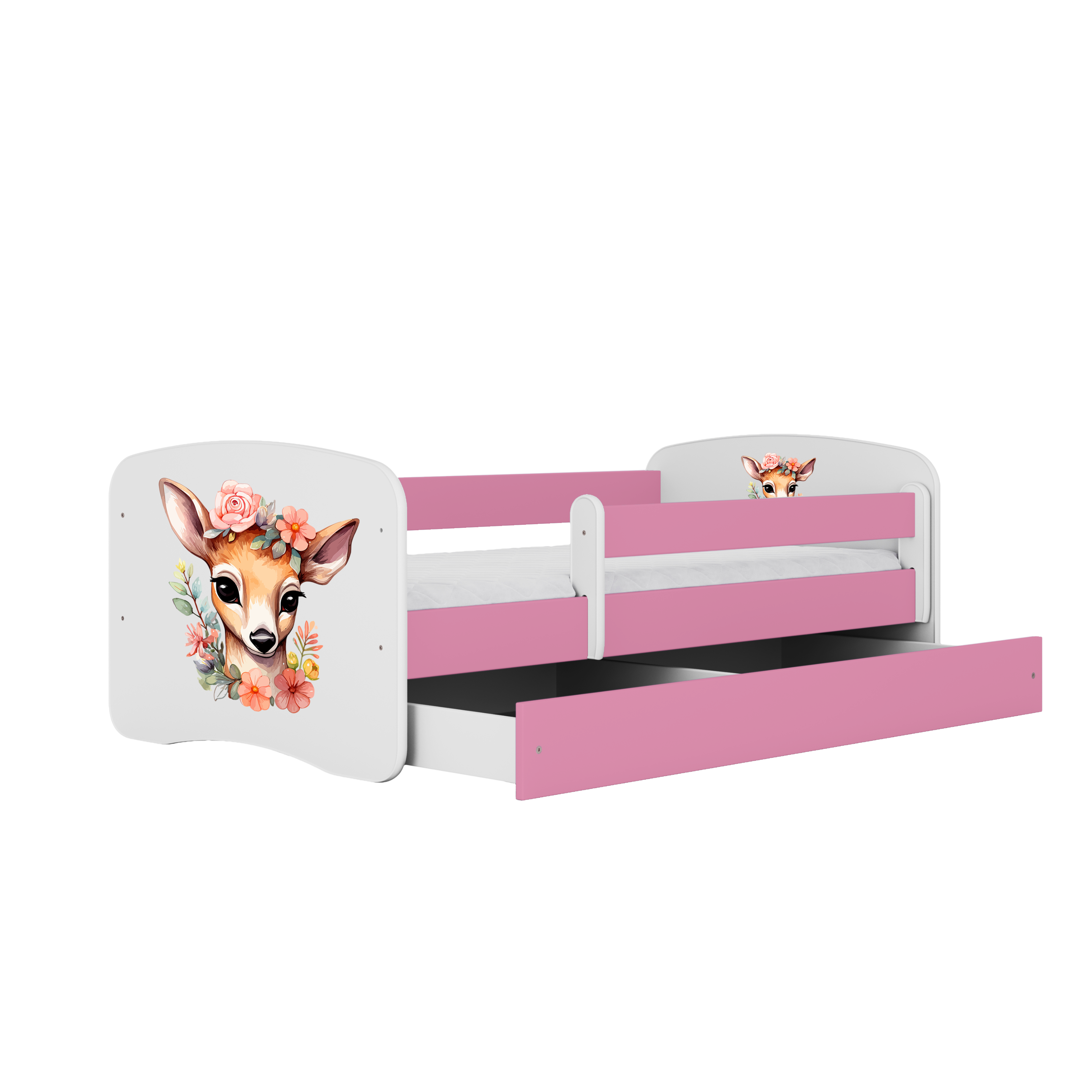 Lit enfant rose