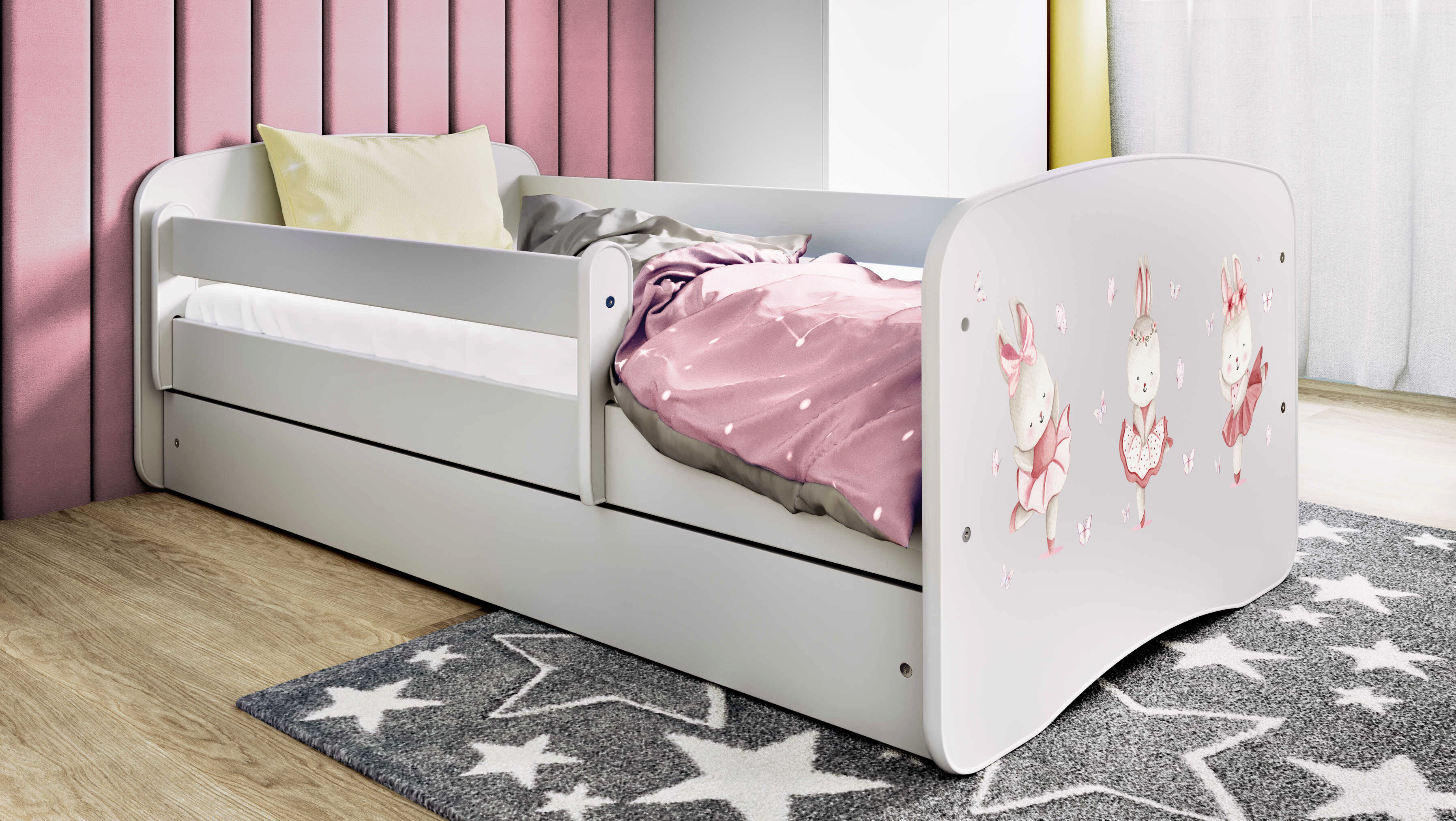 Lit enfant blanc