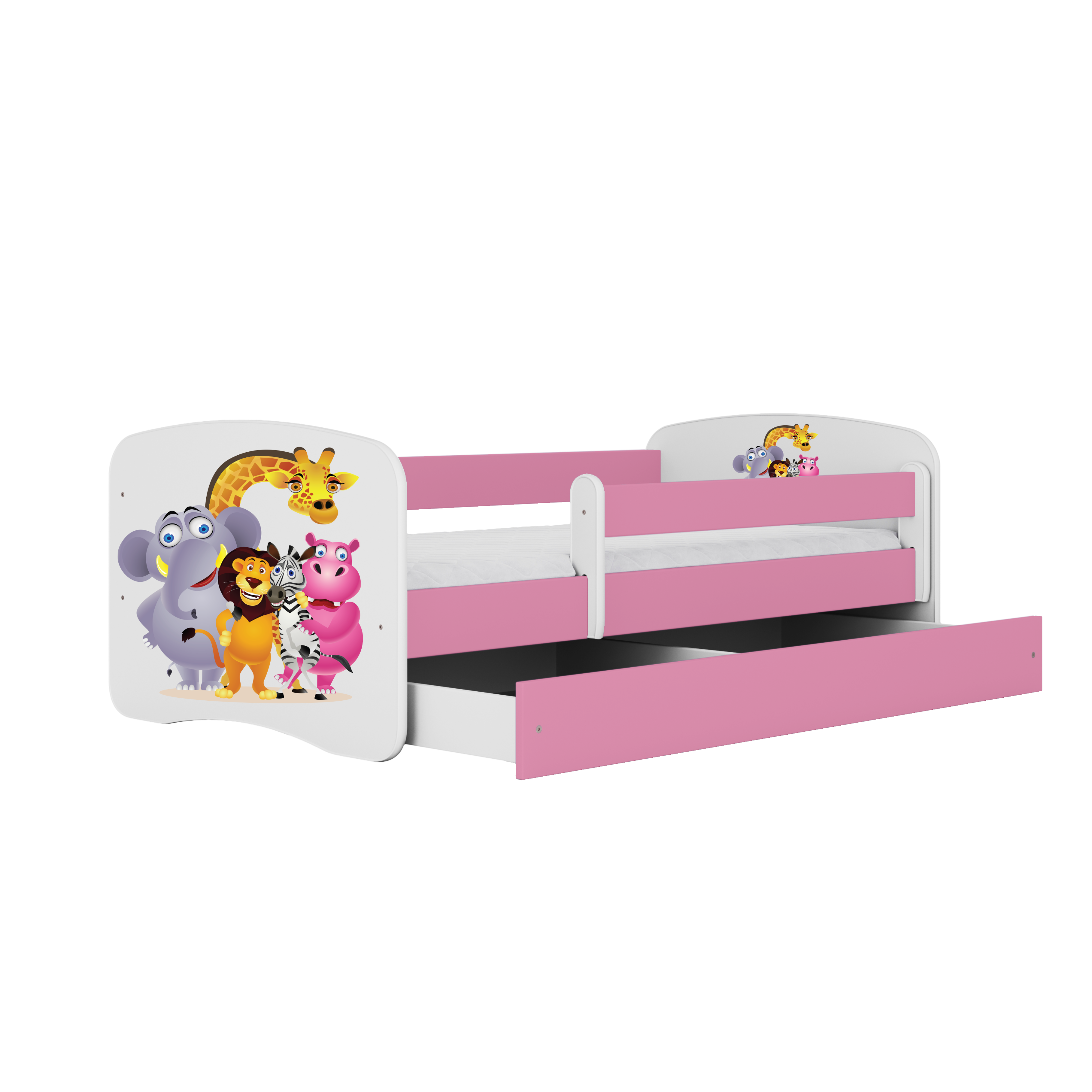 Lit enfant rose