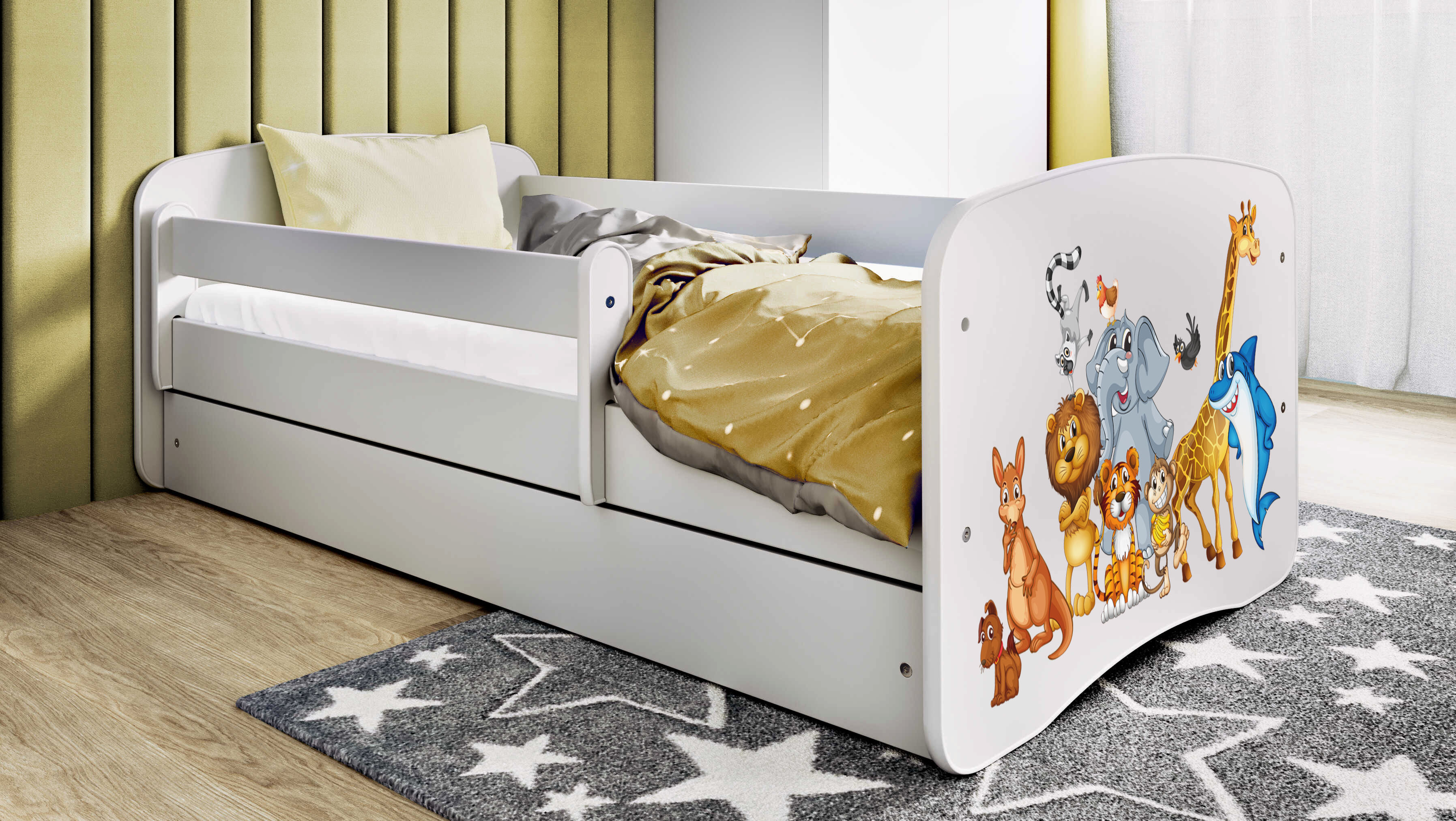 Lit enfant blanc