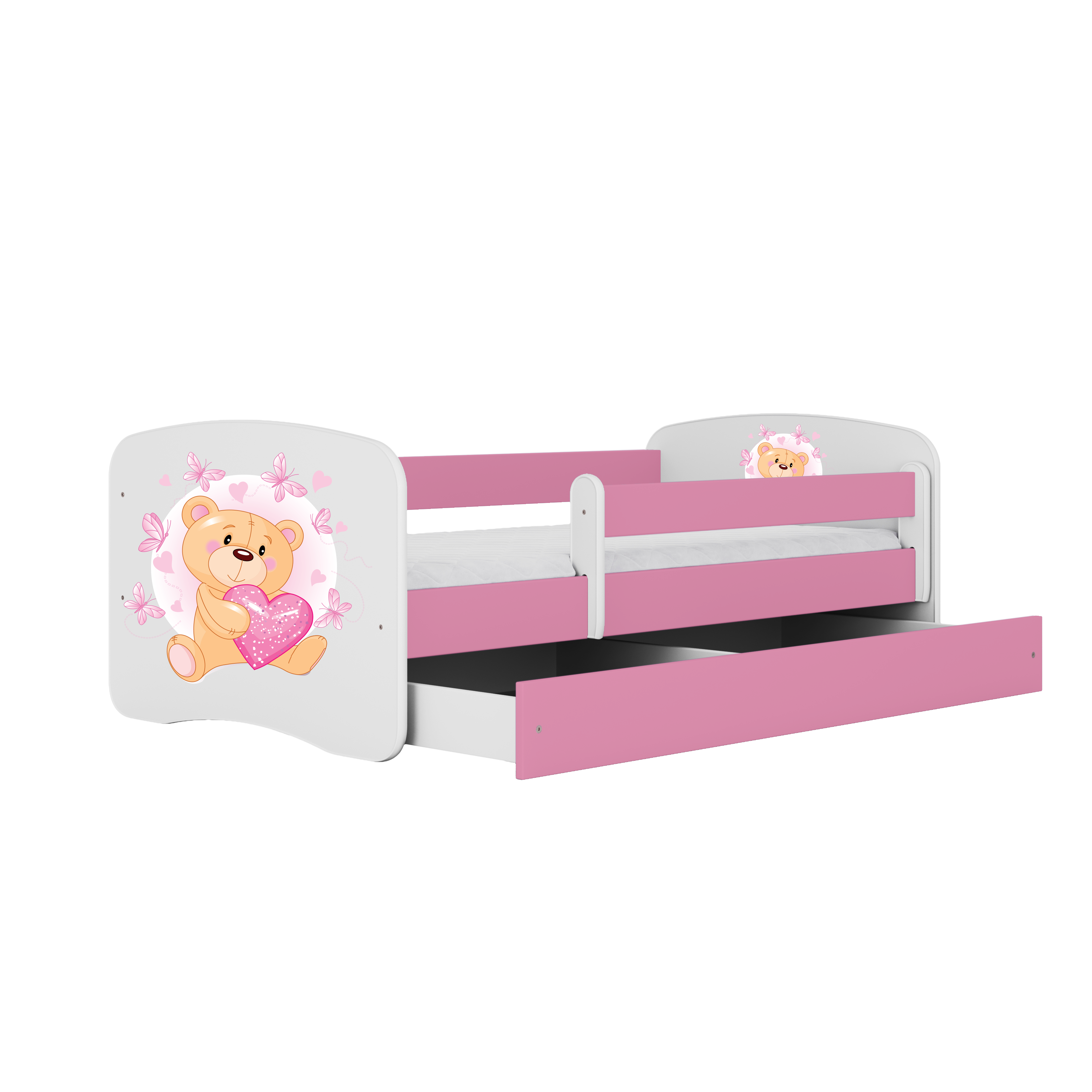 Lit enfant rose