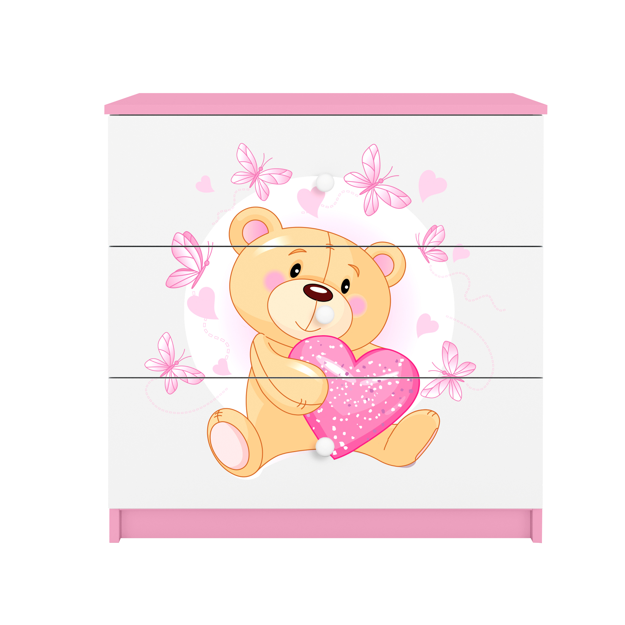 Kinderkommode Rosa