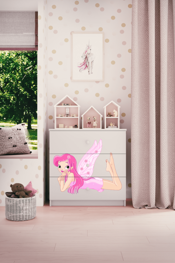 Kinderkommode Weiß