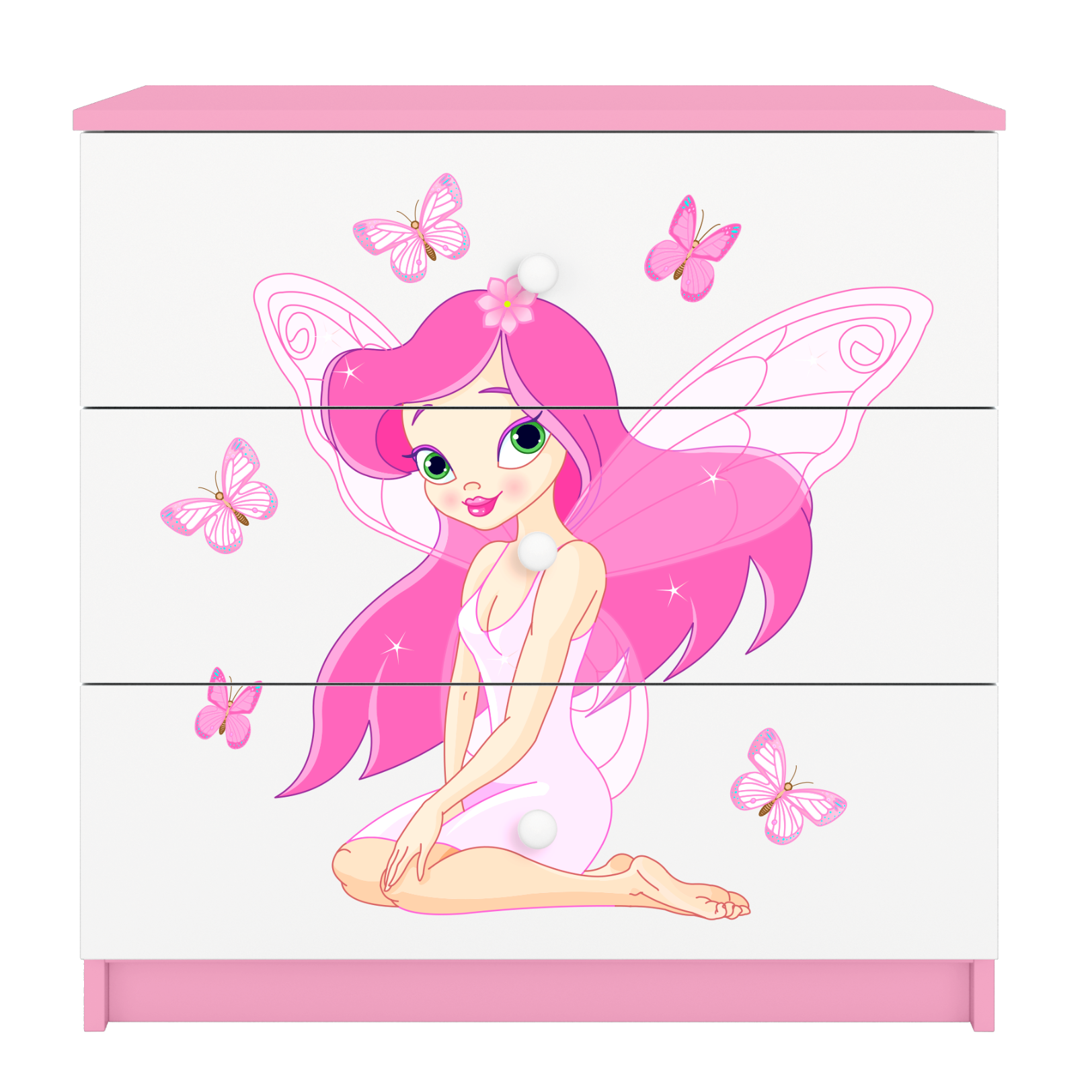 Kinderkommode Rosa