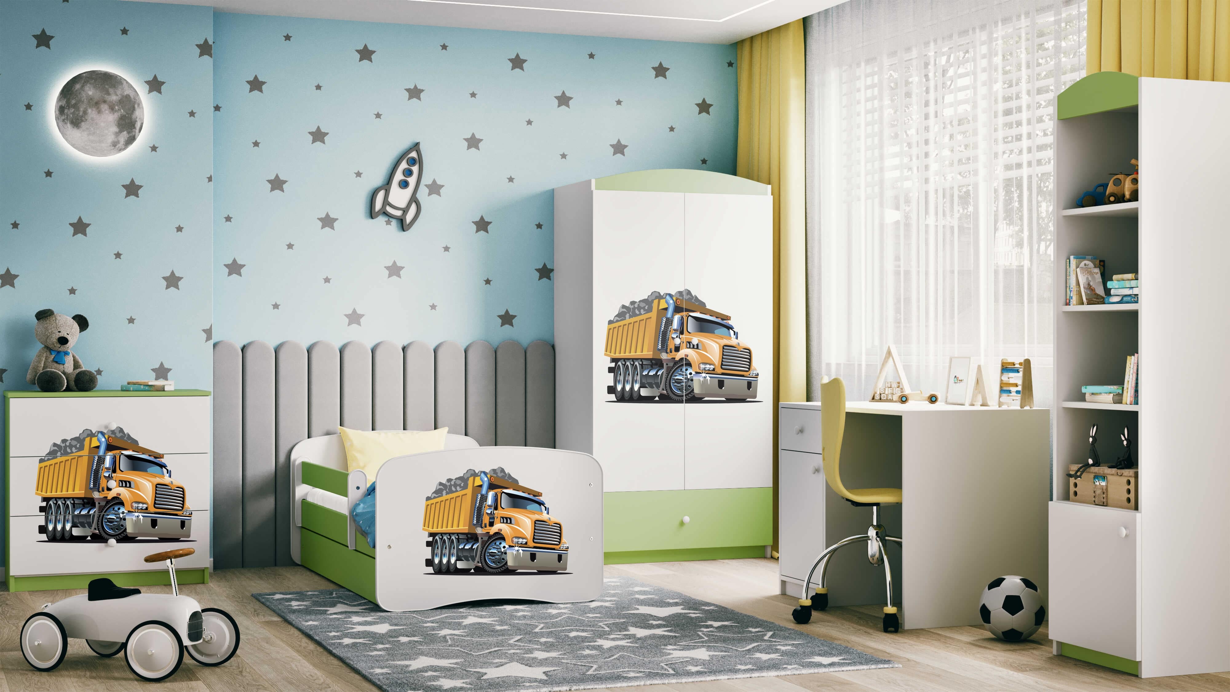Kinderkommode Grün