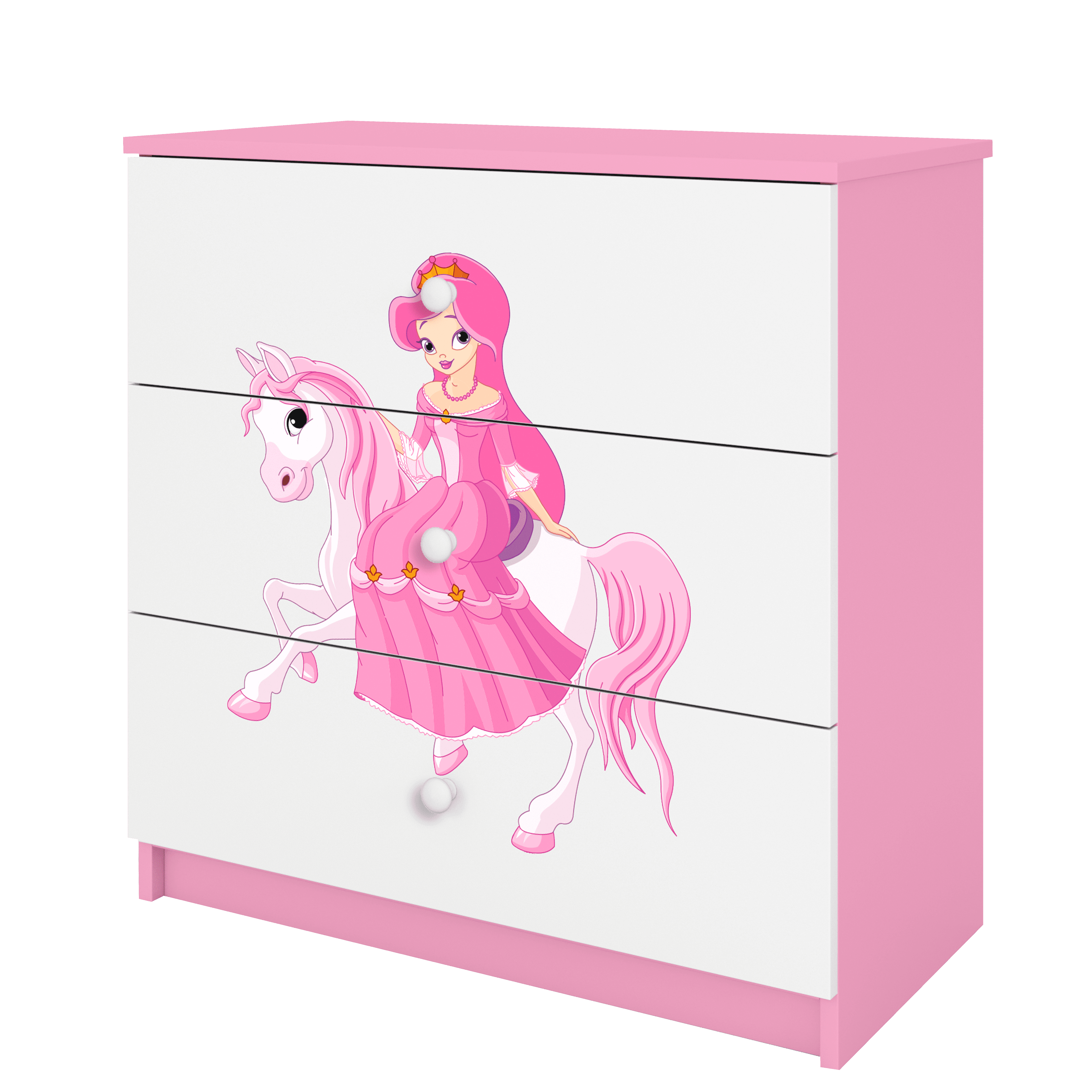 Kinderkommode Rosa