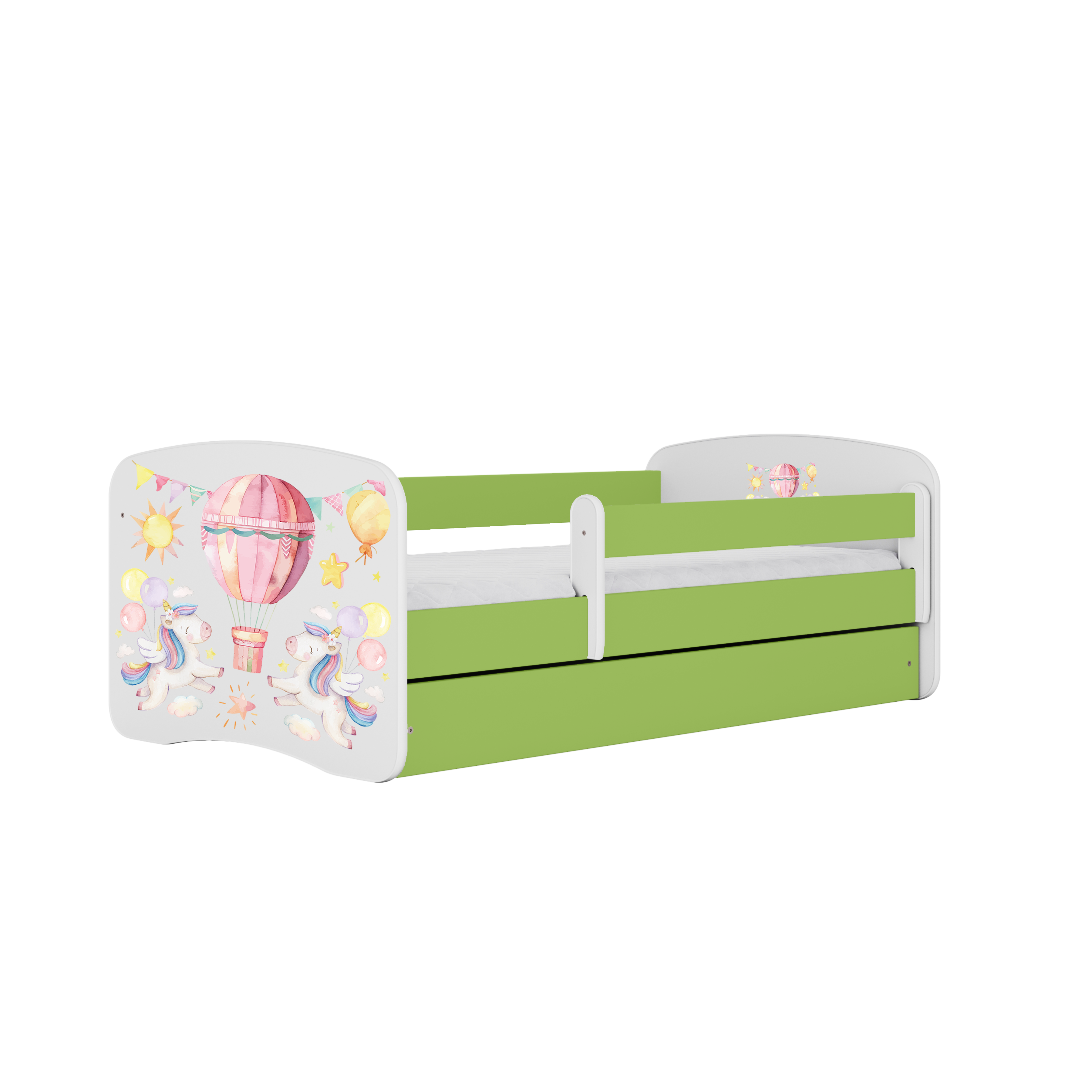 Lit enfant 70 x 140 cm, motif Ballons, vue 1