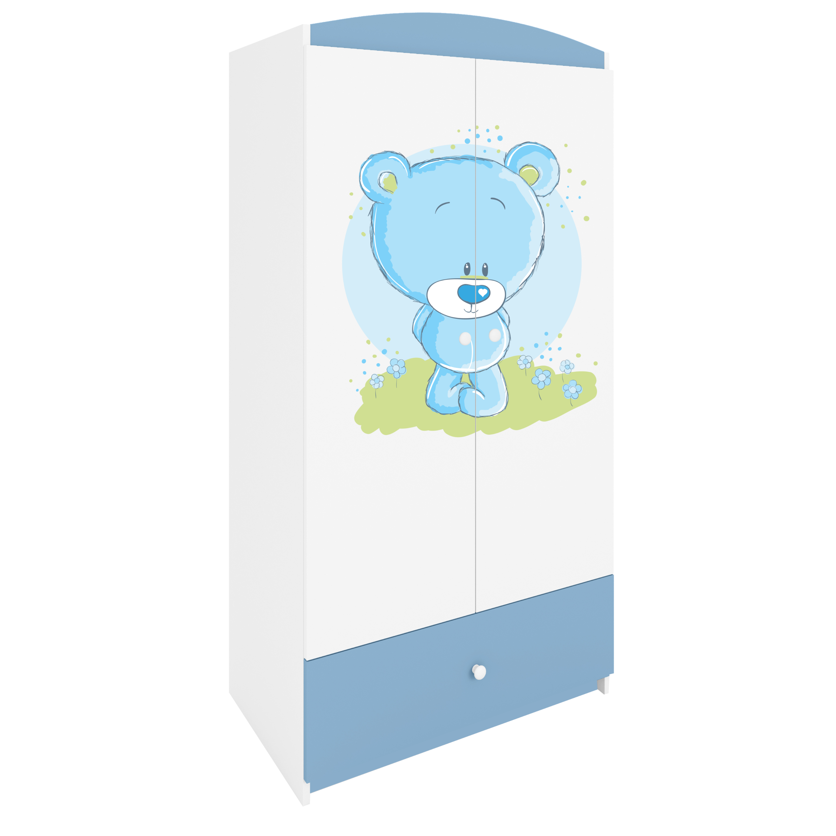 Armoire enfant bleu