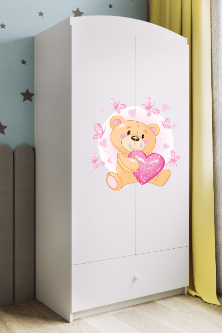 Armoire enfant blanc