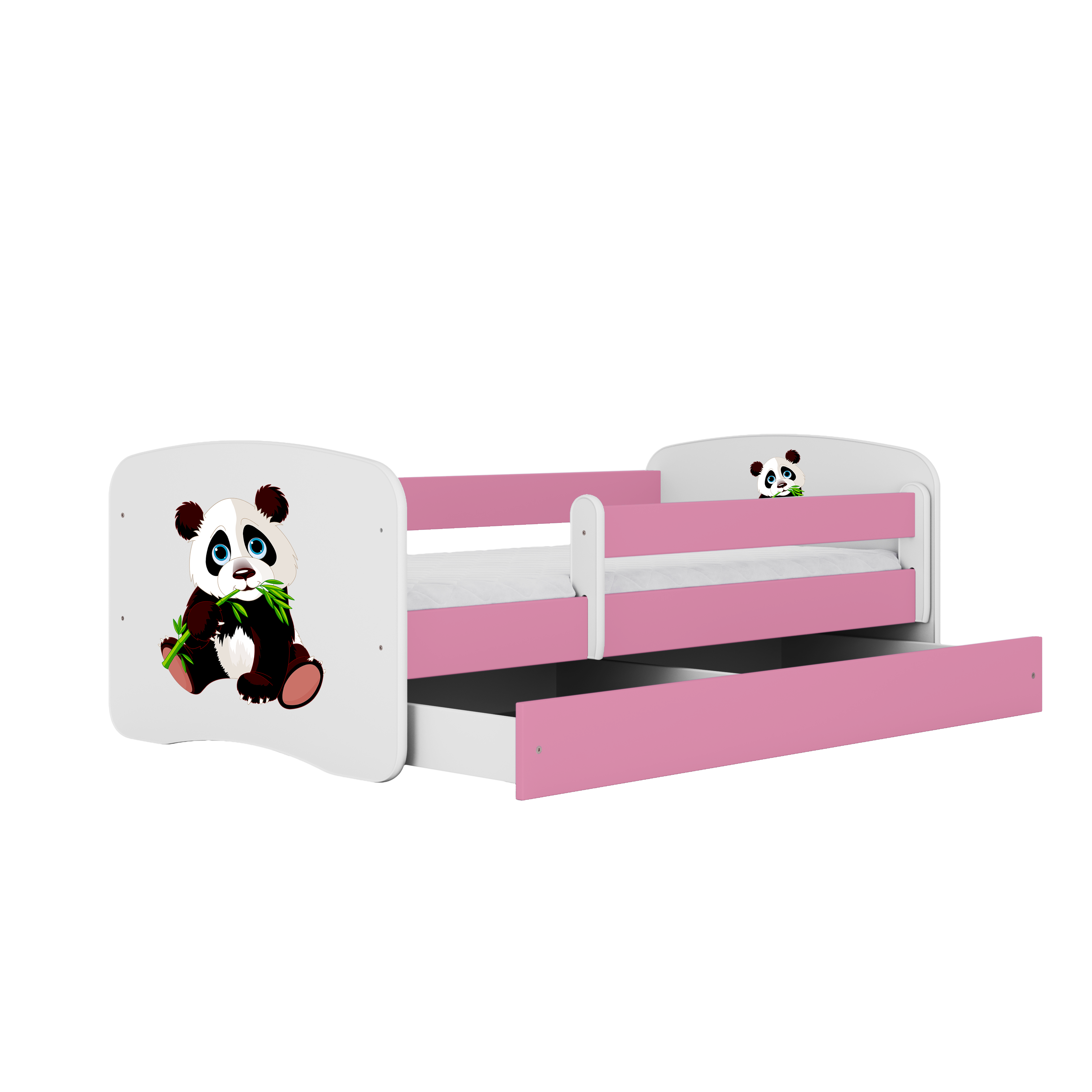 Lit enfant 80 x 180 cm, motif Panda, vue 3