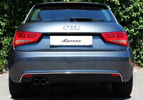 Installazione della striscia sul paraurti posteriore dell'Audi A1