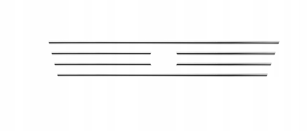 Set di strisce cromate per Fiat Ducato