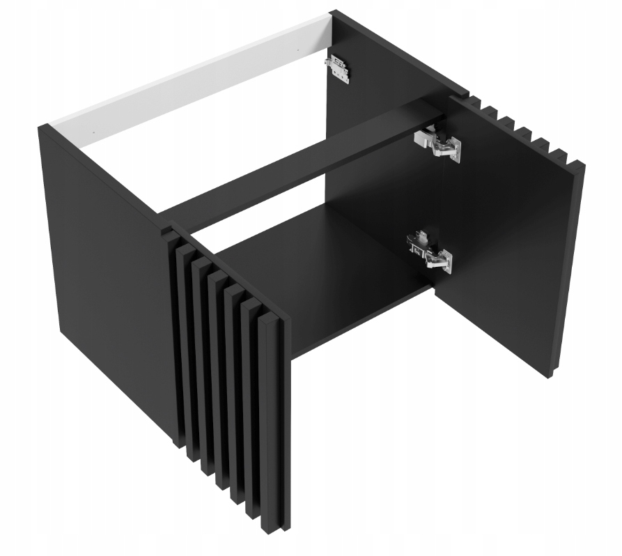 STAMAR 60x56x45 Schwarz + Eiche - Foto 5