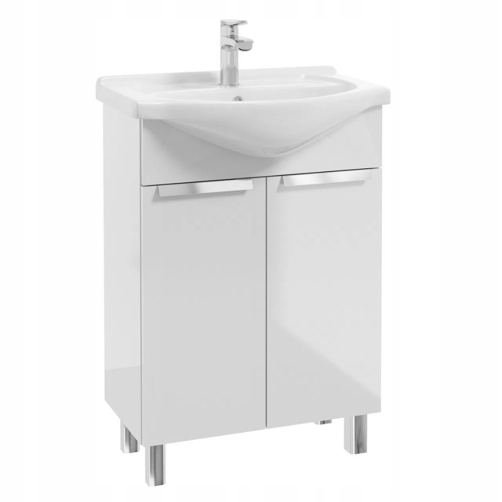 STAMAR meuble salle de bain blanc 2