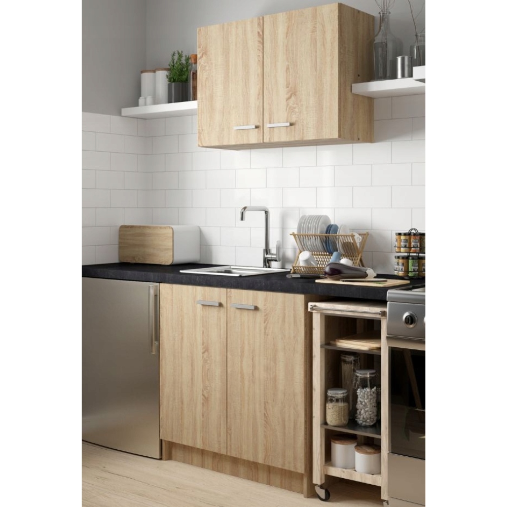 STAMAR meuble cuisine chene sonoma 2