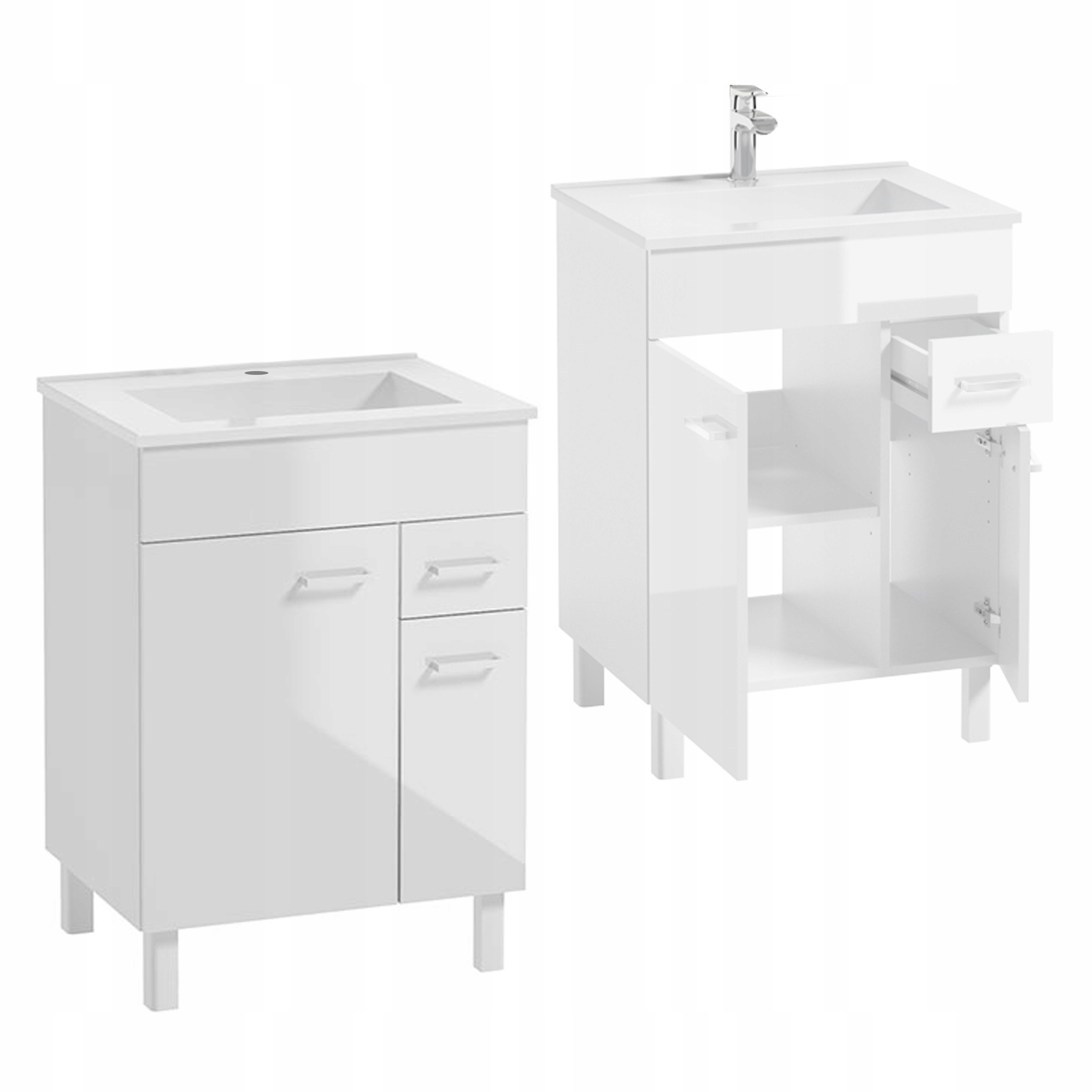 STAMAR meuble salle de bain blanc 5