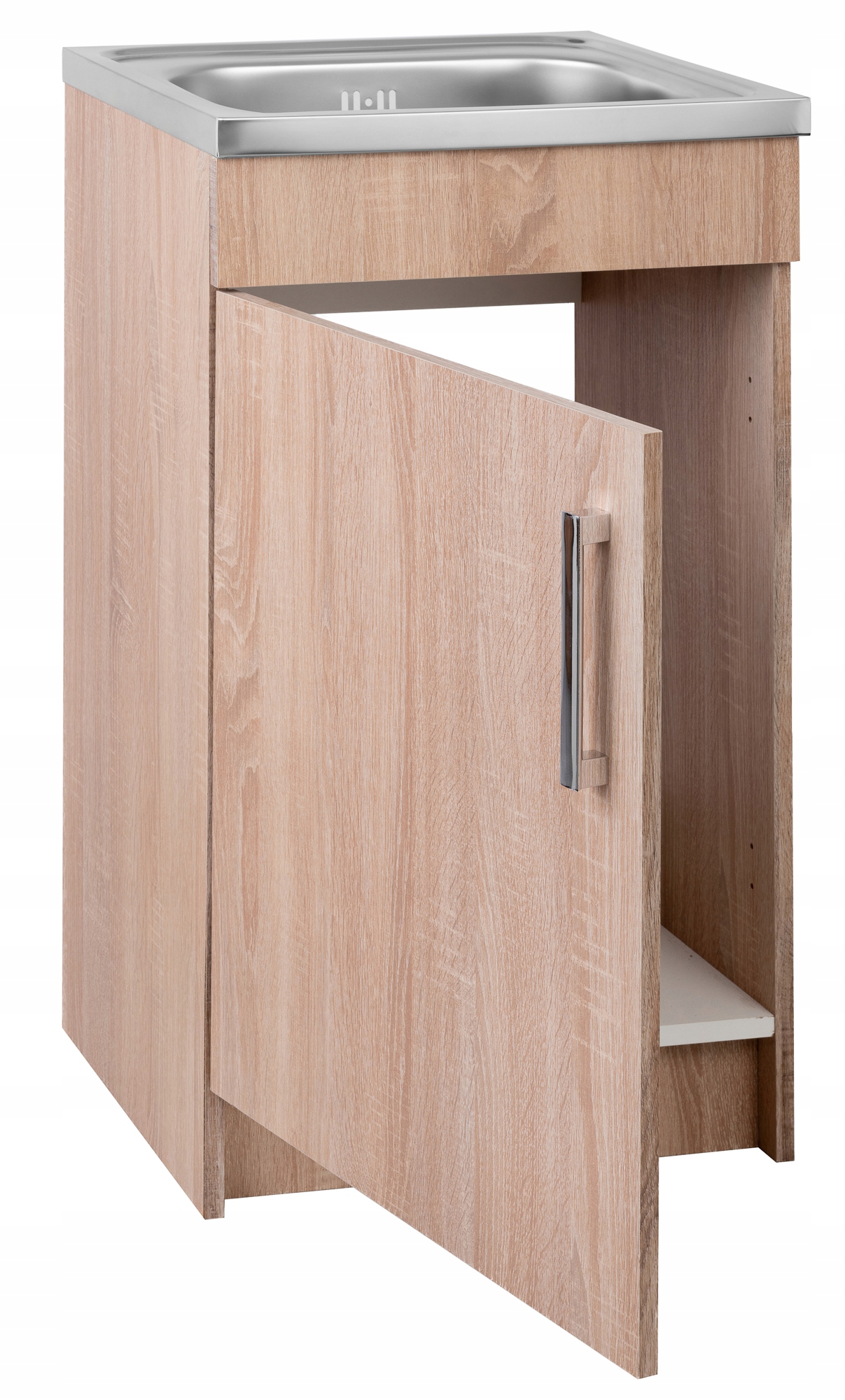 Stamar | Meuble cuisine sous évier 50x40 cm Chêne Sonoma - Vue 3