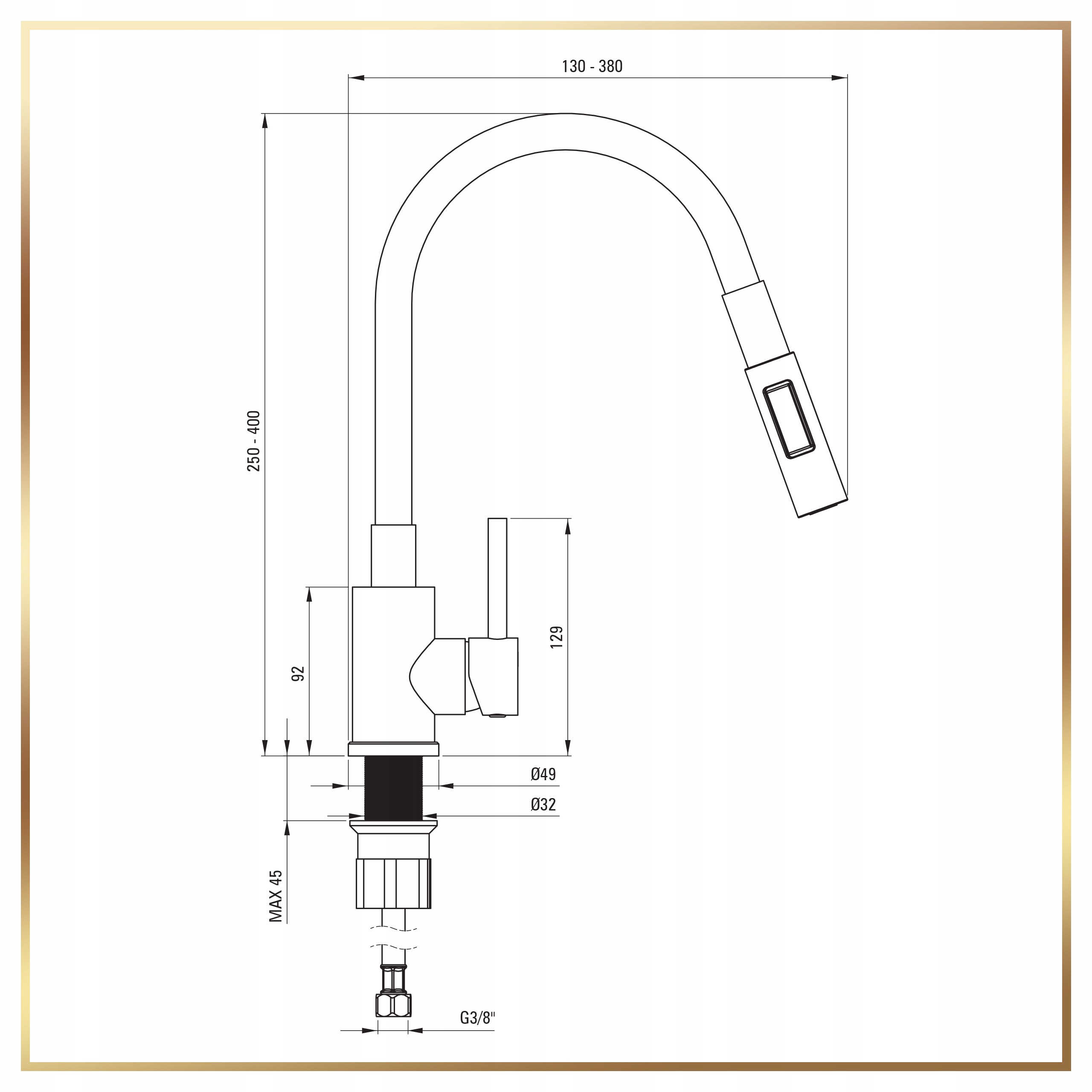 Cuve inox robuste