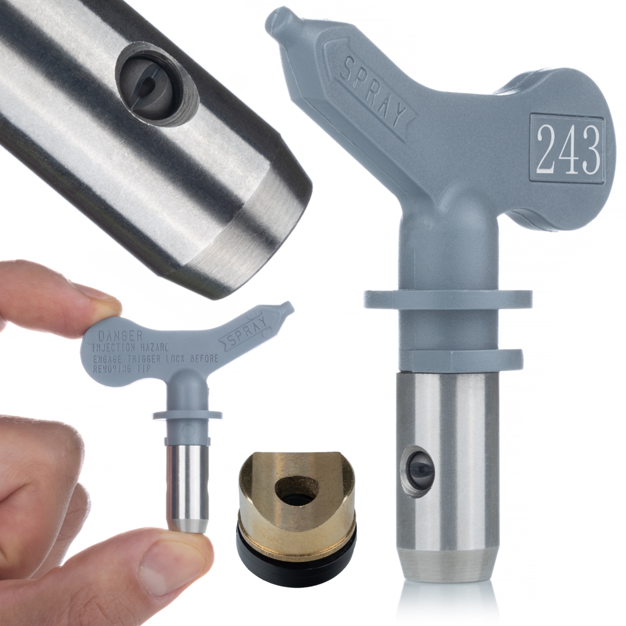 Buse D'extraction De Pulvérisation Pour Rembourrage, Avec Brosse, Tuyau