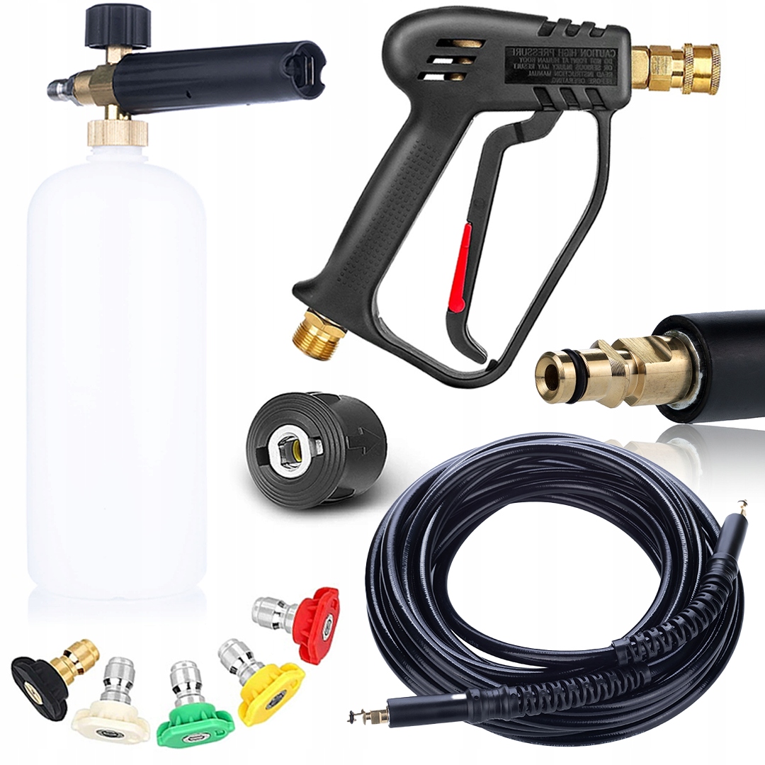 Karcher Quick Connect Buse De Pulvérisation 6 En 1 Pour Nettoyeur Haute Pression Noir