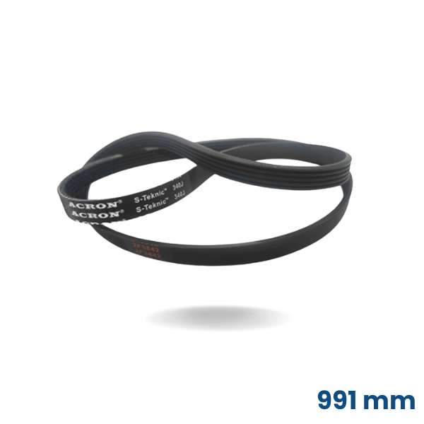 Cinghia di bilanciamento 991mm nera