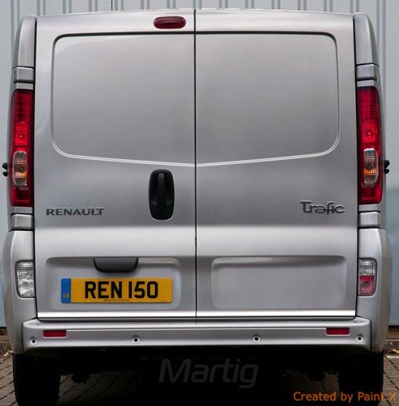 Renault Trafic – bandes chromées