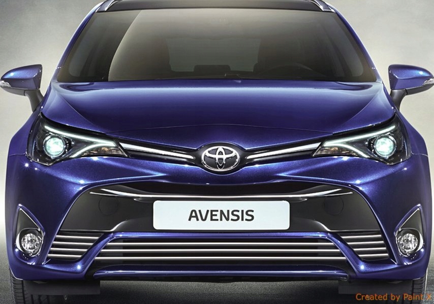 Strisce cromate per Toyota Avensis