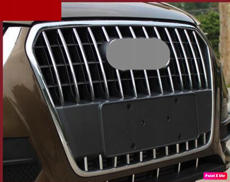 Chrom-Kühlergrillleisten Audi Q3