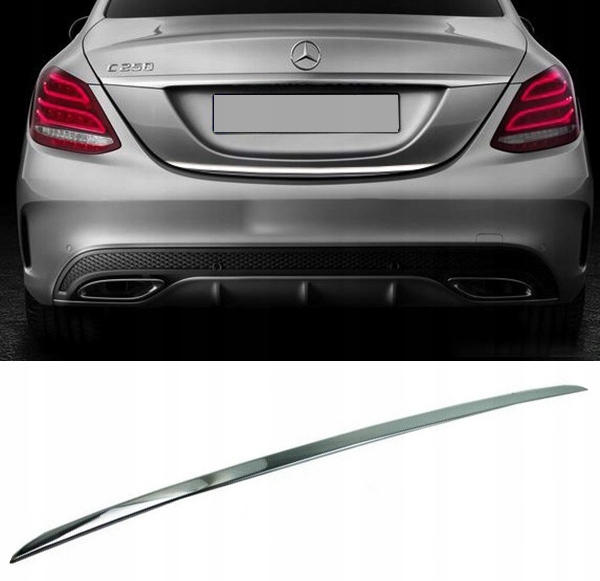 Chrome trunk trim