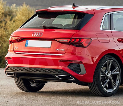 Tira cromada en Audi A3 Sportback 2020+