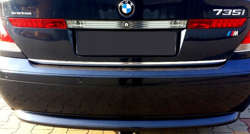 BMW 7 Chromleiste - Details