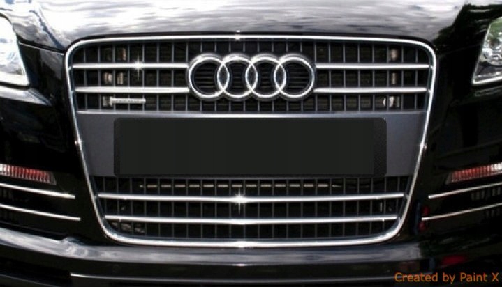 Audi Q7 Chromleisten Details