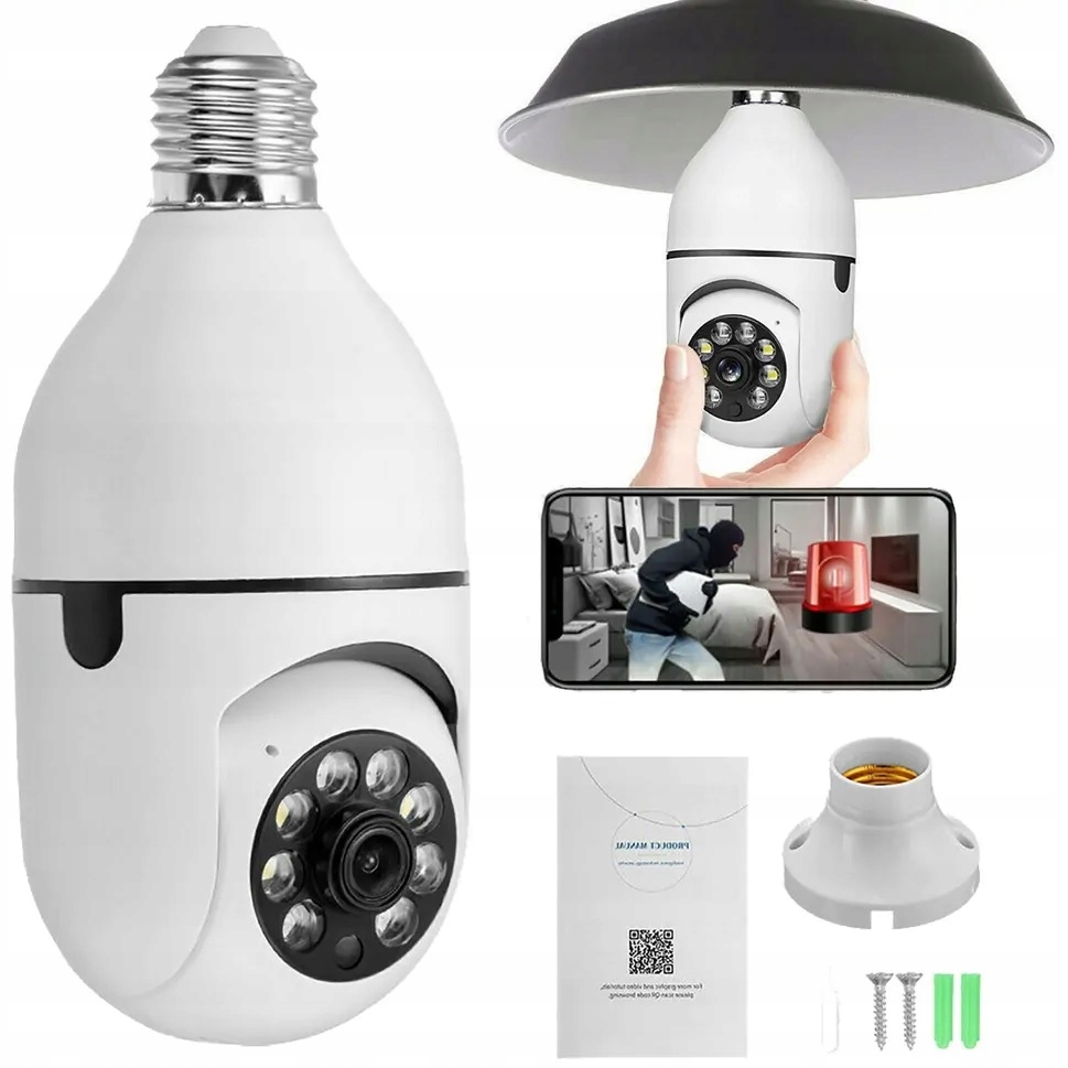 CAMÉRA ROTATIVE EXTÉRIEURE WIFI IP 4x ZOOM SD DÔME IP FULLHD 1080P