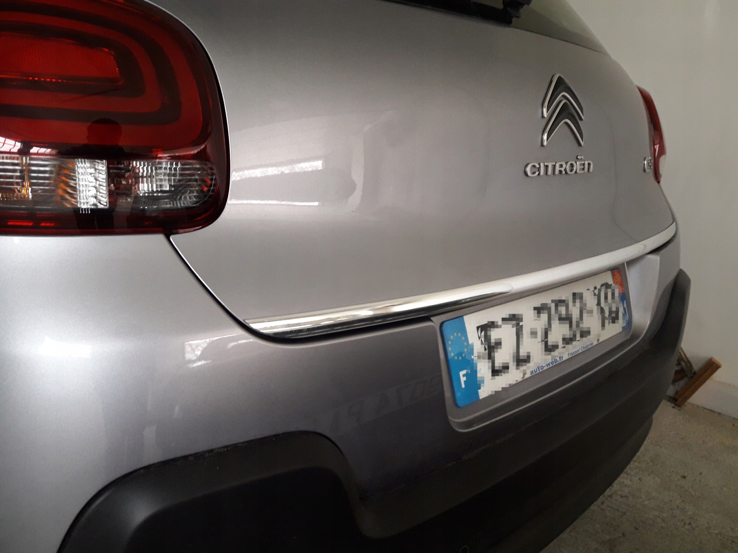 Chrome Trunk Lid Embellecedor