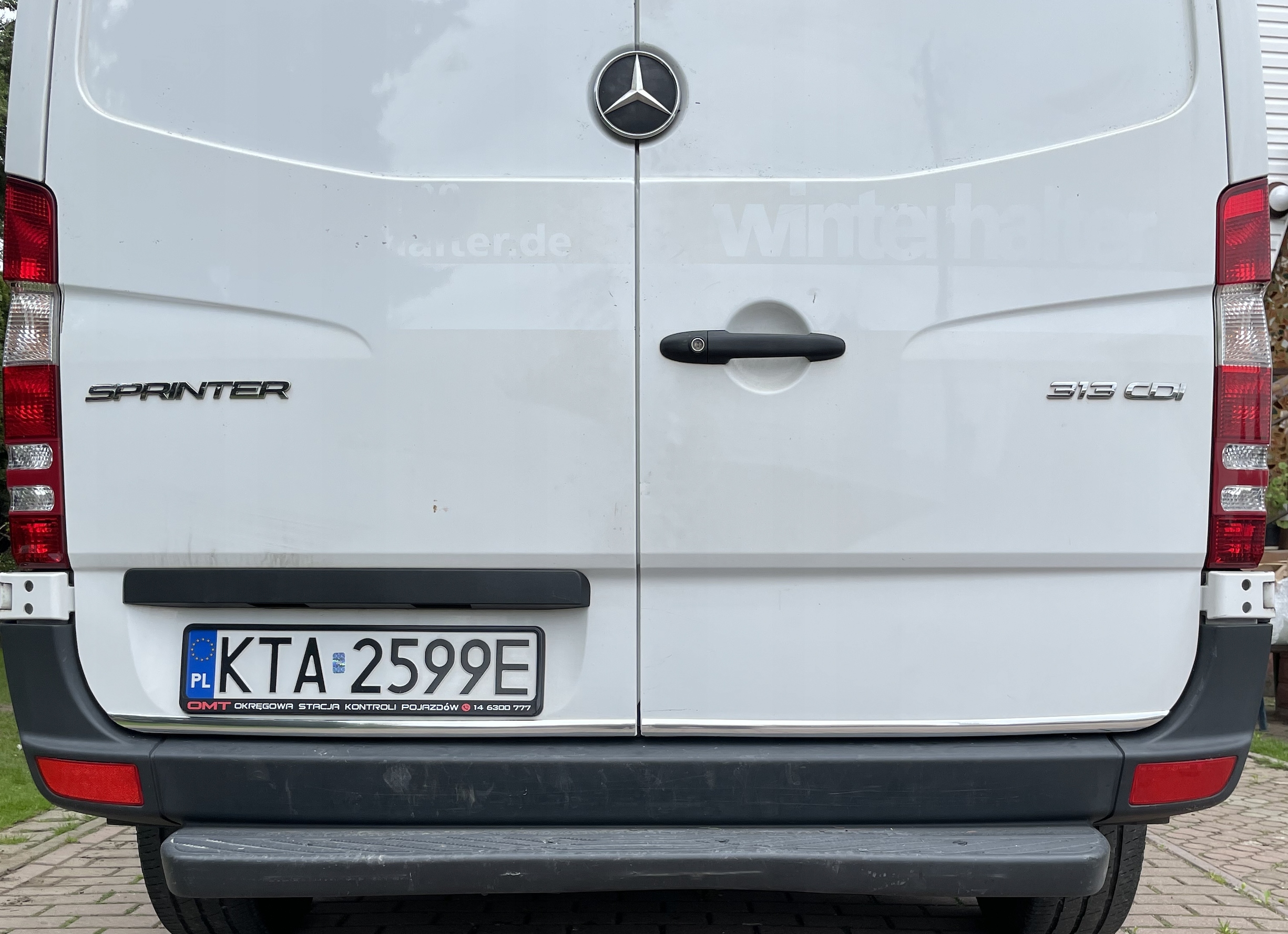 Installazione delle strisce cromate Mercedes Sprinter W906