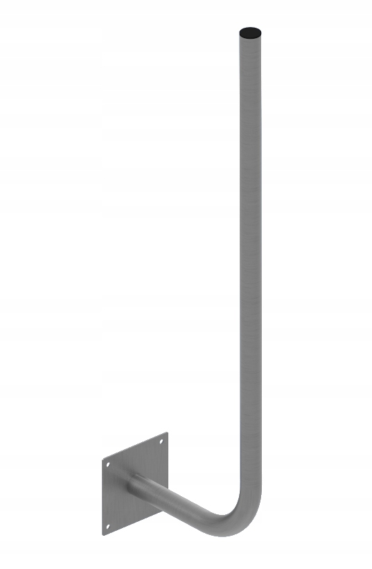 Supporto per antenna parabolica in ACCIAIO INOX 250/250 staffa di montaggio