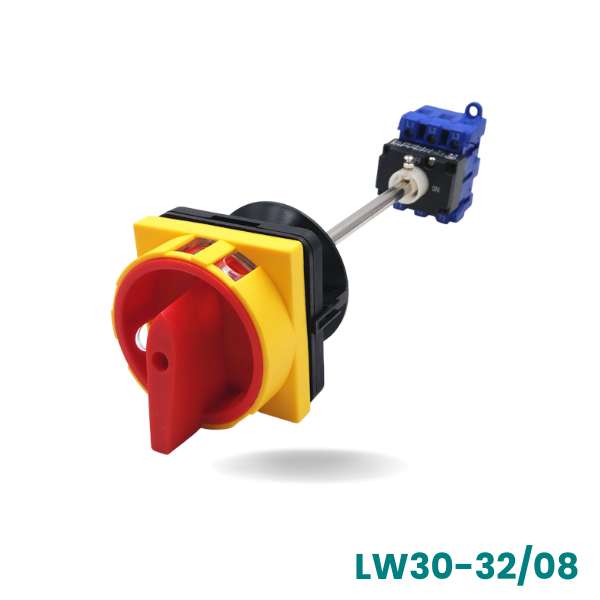 Interrupteur principal de sécurité 32 A LW30-32/08 avec verrouillage