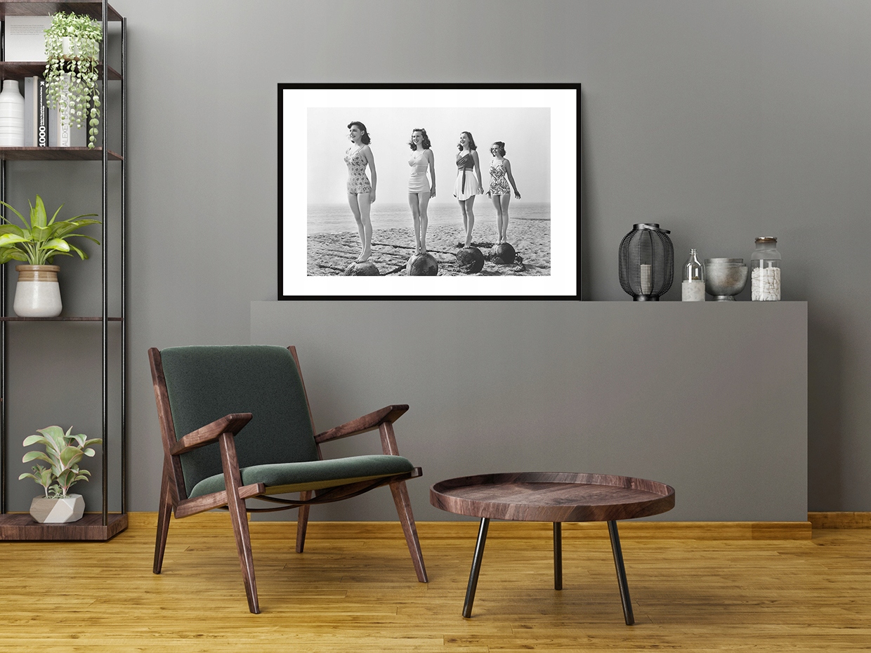 Bild Poster im Rahmen 33x43 cm Retro P1306
