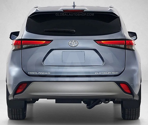 Chrom-Kofferraumdeckelleiste, Toyota Highlander 2020+