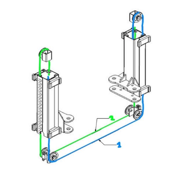 Sincronizzazione linea Aristo LM240, LA240 / ATH-Pure Lift 2.40M, 2.40A – lunghezza 7.98 m