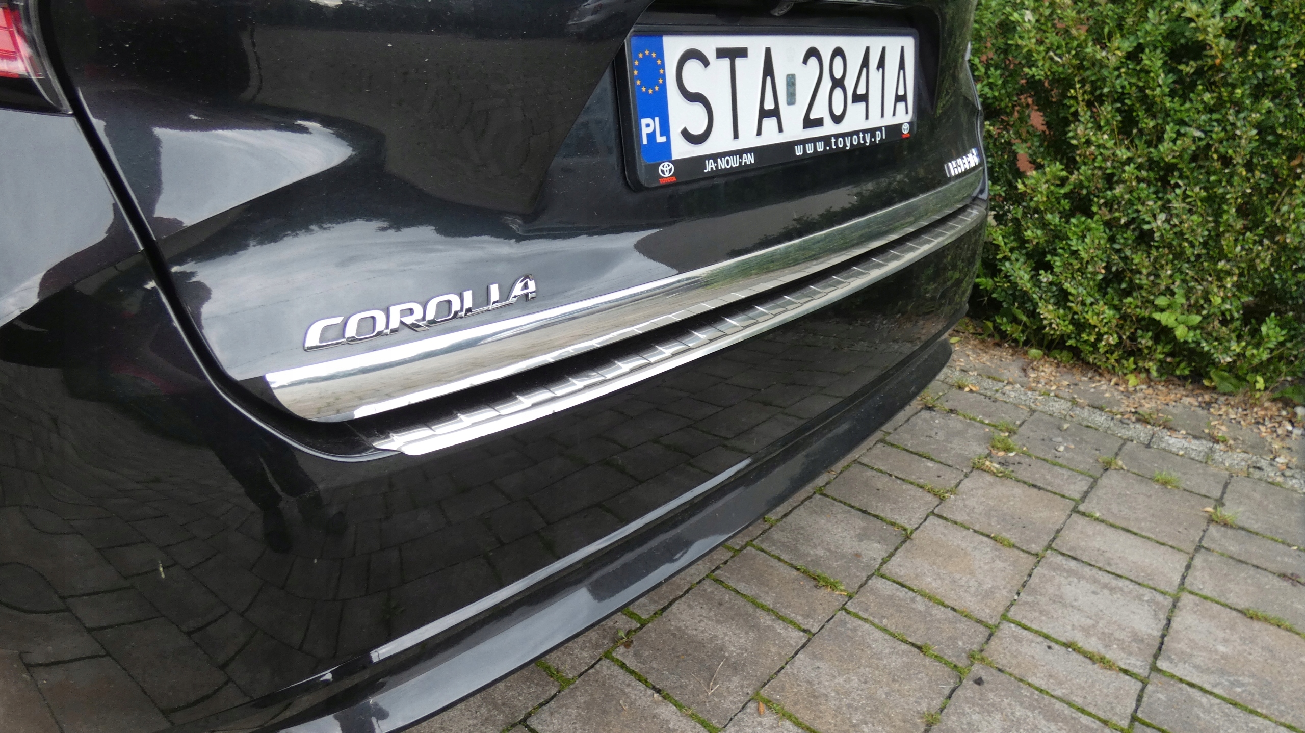 Installation der Suzuki Swace Chromleiste